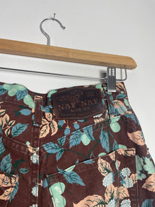 Jean à fleurs Naf Naf 80's