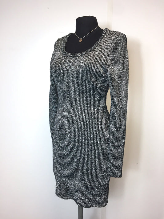 Robe vintage en maille lamée 34-38