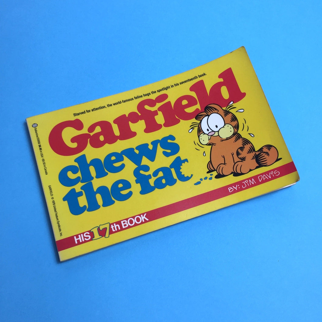 Livre Garfield 1989