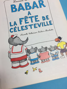 Babar à la fête de Célesteville 1997