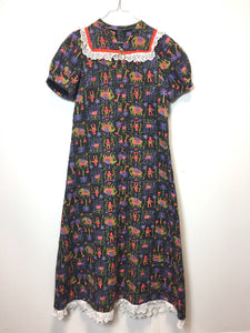 Robe 70's cousue main