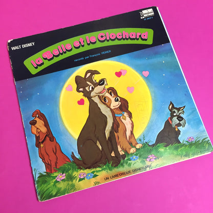 Vinyle vintage La belle et le clochard