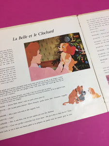 Vinyle vintage La belle et le clochard