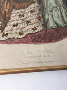 Gravure La Mode Illustrée