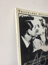 Charger l&#39;image dans la galerie, Programme Festival de Cannes 1993
