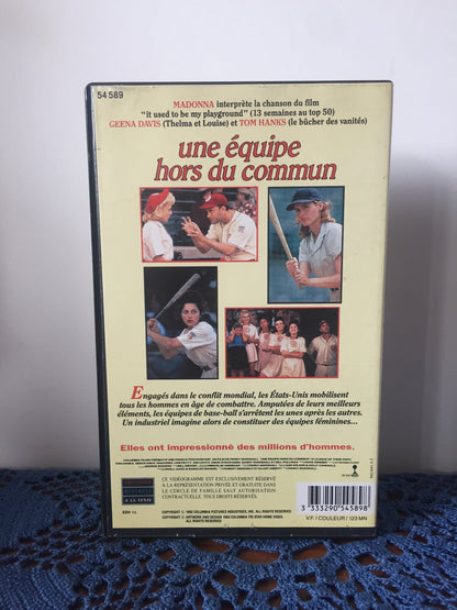 VHS Madonna Une équipe hors du commun 1992