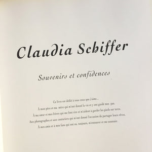 Livre Claudia Schiffer 1994