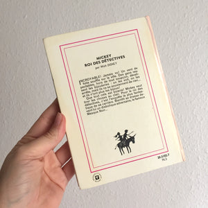 Livre Mickey Roi des détectives 1976