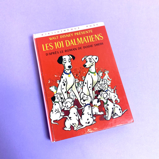Livre 101 Dalmatiens Bibliothèque rose 1973