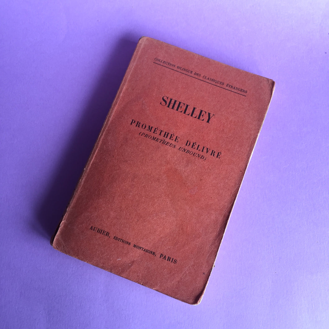 Percy Bysshe Shelley, Prométhée délivré 1942