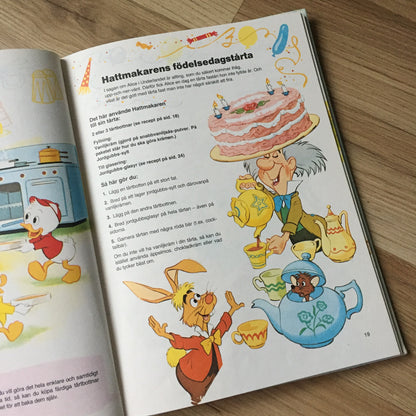Livre de cuisine Disney (suédois) 1987
