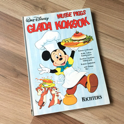 Livre de cuisine Disney (suédois) 1987