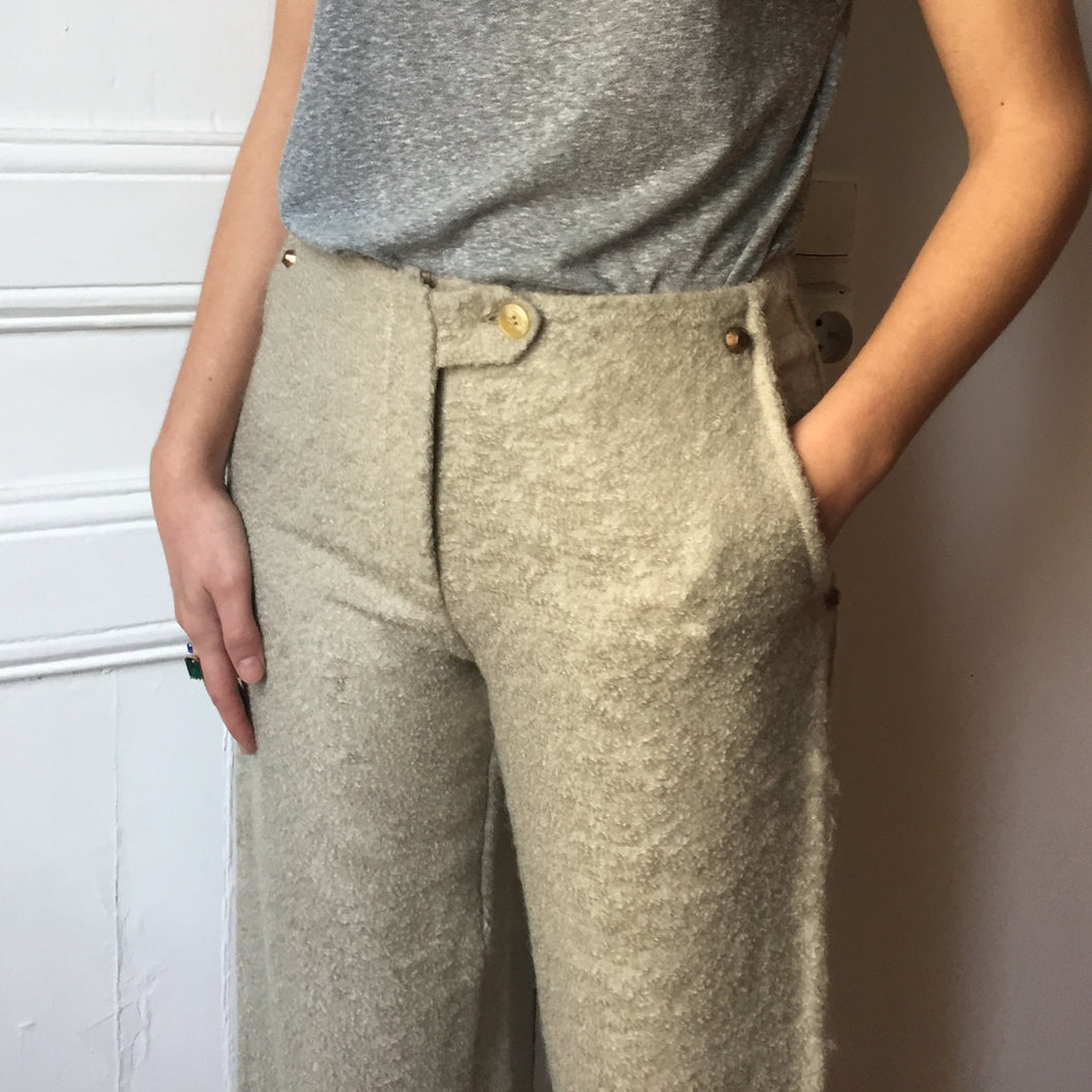 Pantalon en laine t38
