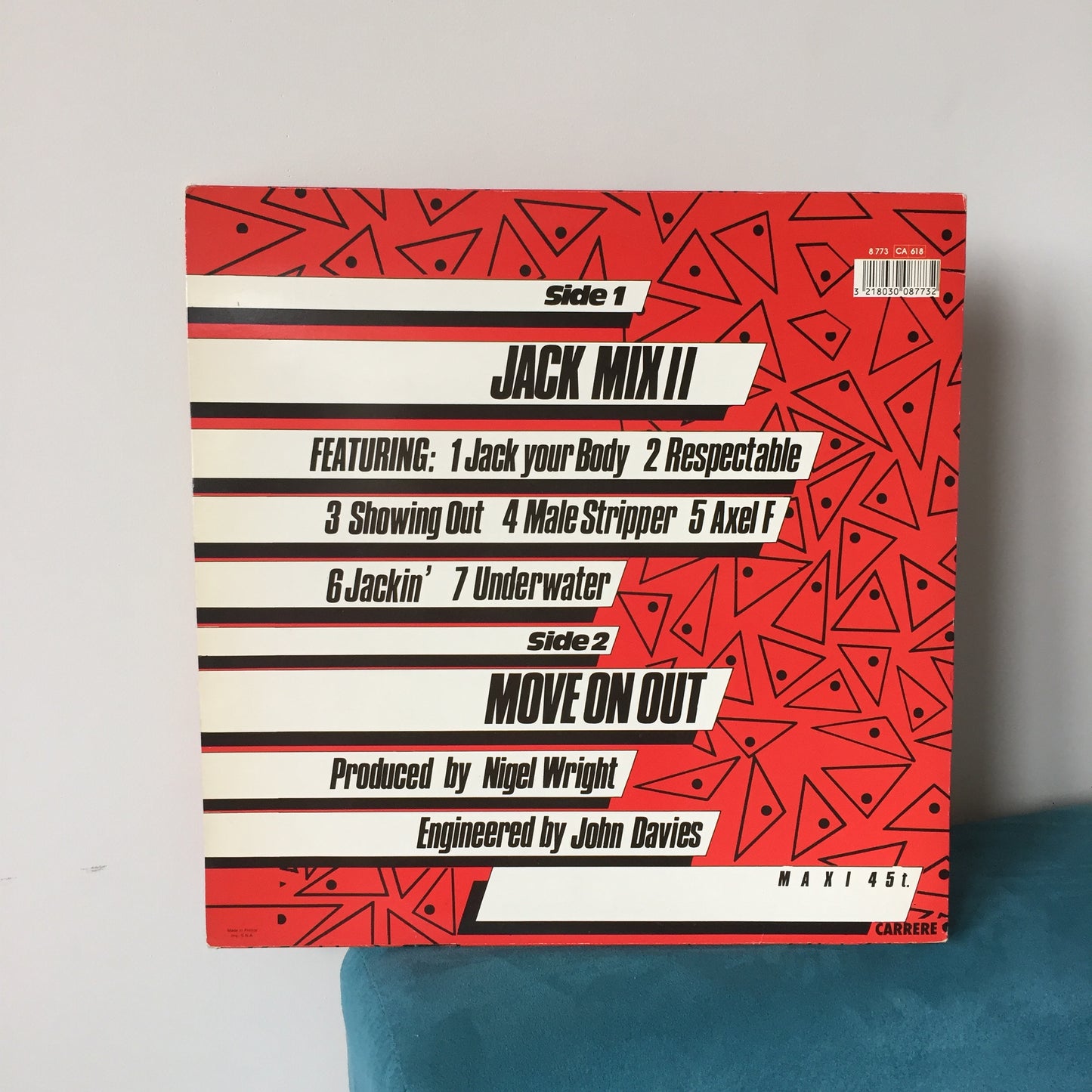 45 tours Jack Mix II 1987