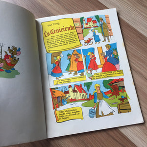 Bande dessinée Pinocchio/Cendrillon espagnol 1969