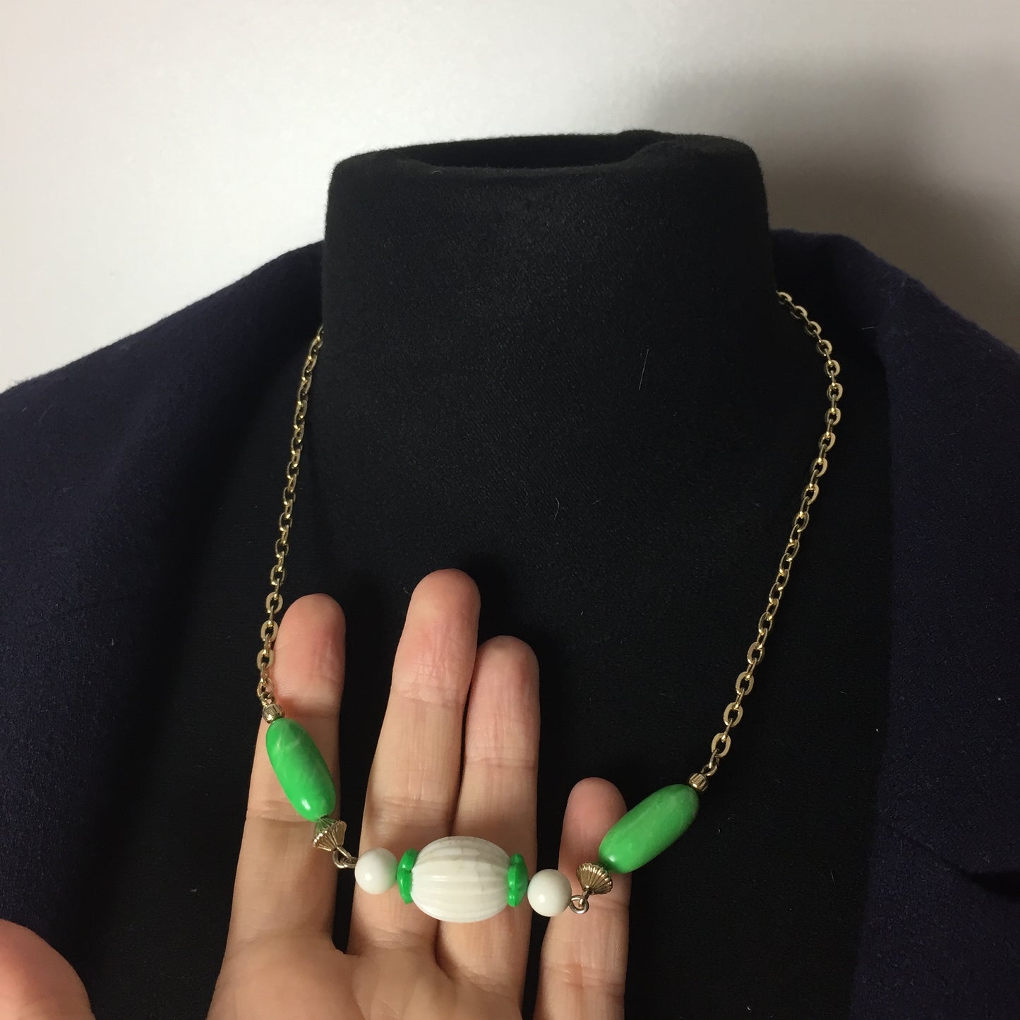 Collier bicolore