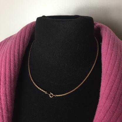 Ras de cou doré & strass
