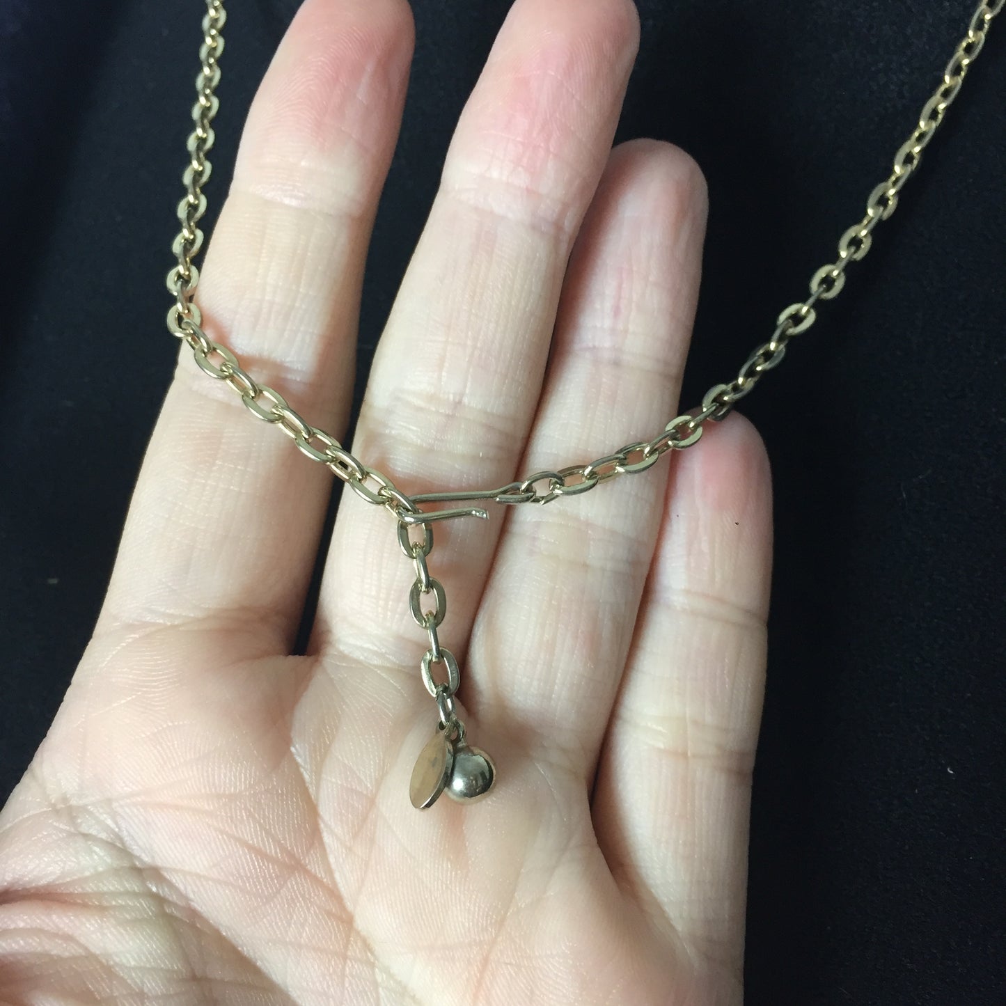Collier bicolore