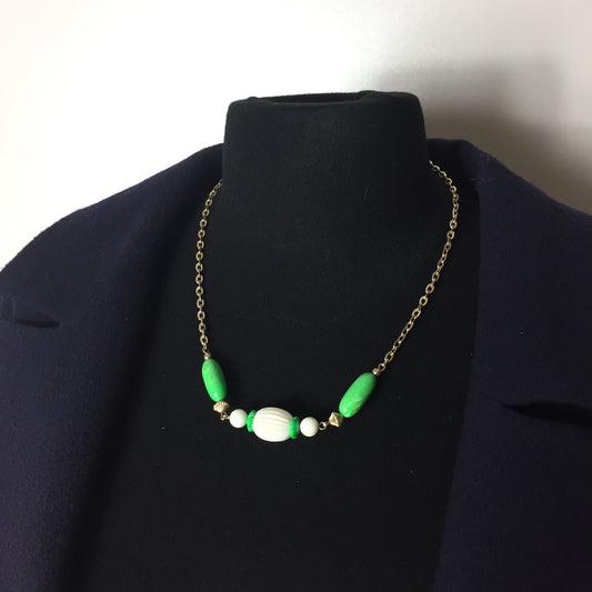 Collier bicolore