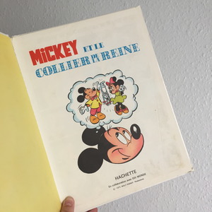 BD Mickey et le collier de la reine 1971