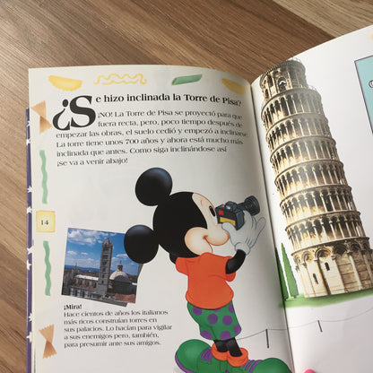 Livre Mickey espagnol 1996