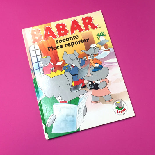 Livre Babar Flore reporter 1991