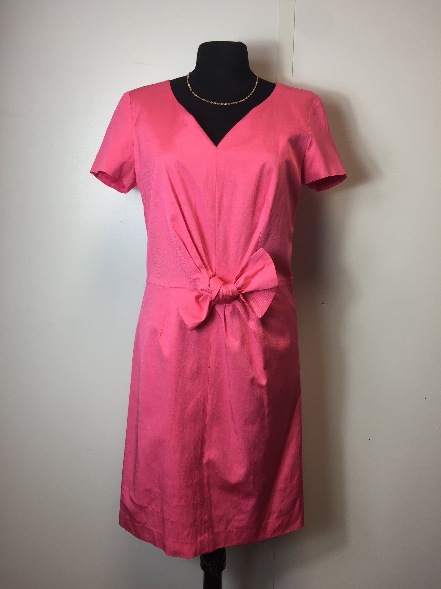 Robe rose à noeud 34/36