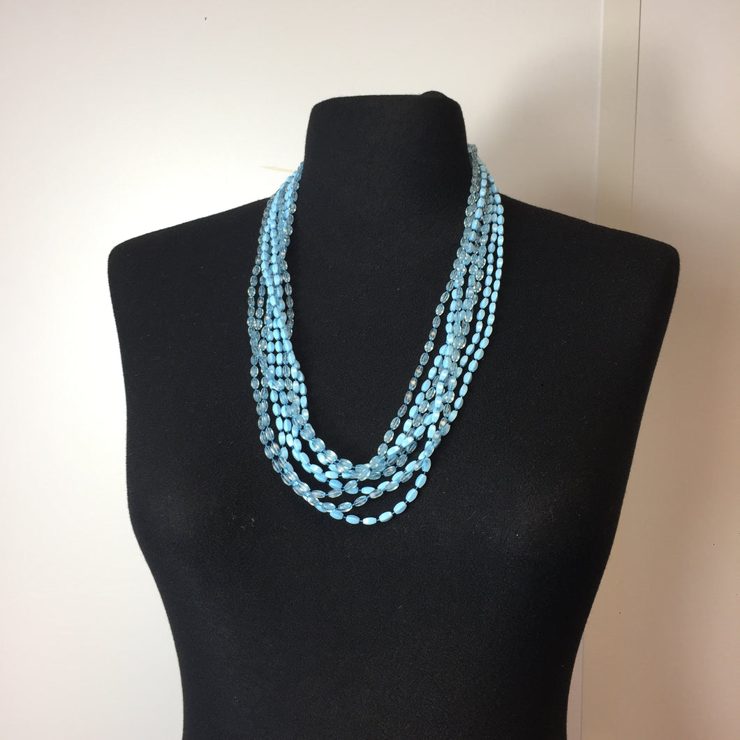 Sautoir vintage perles